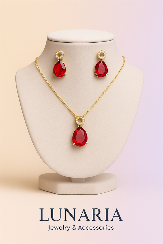 Set de Collar y Aretes