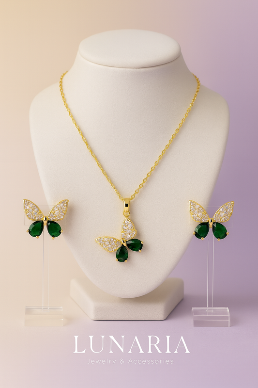 Set de Collar y Aretes