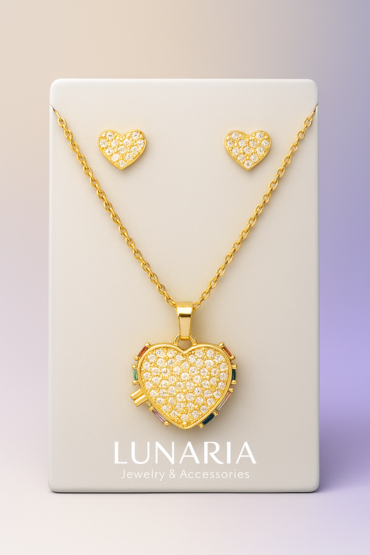 Set de Collar y Aretes