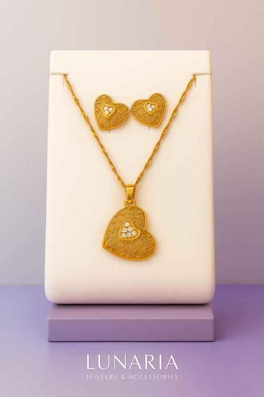 Set de Collar y Aretes