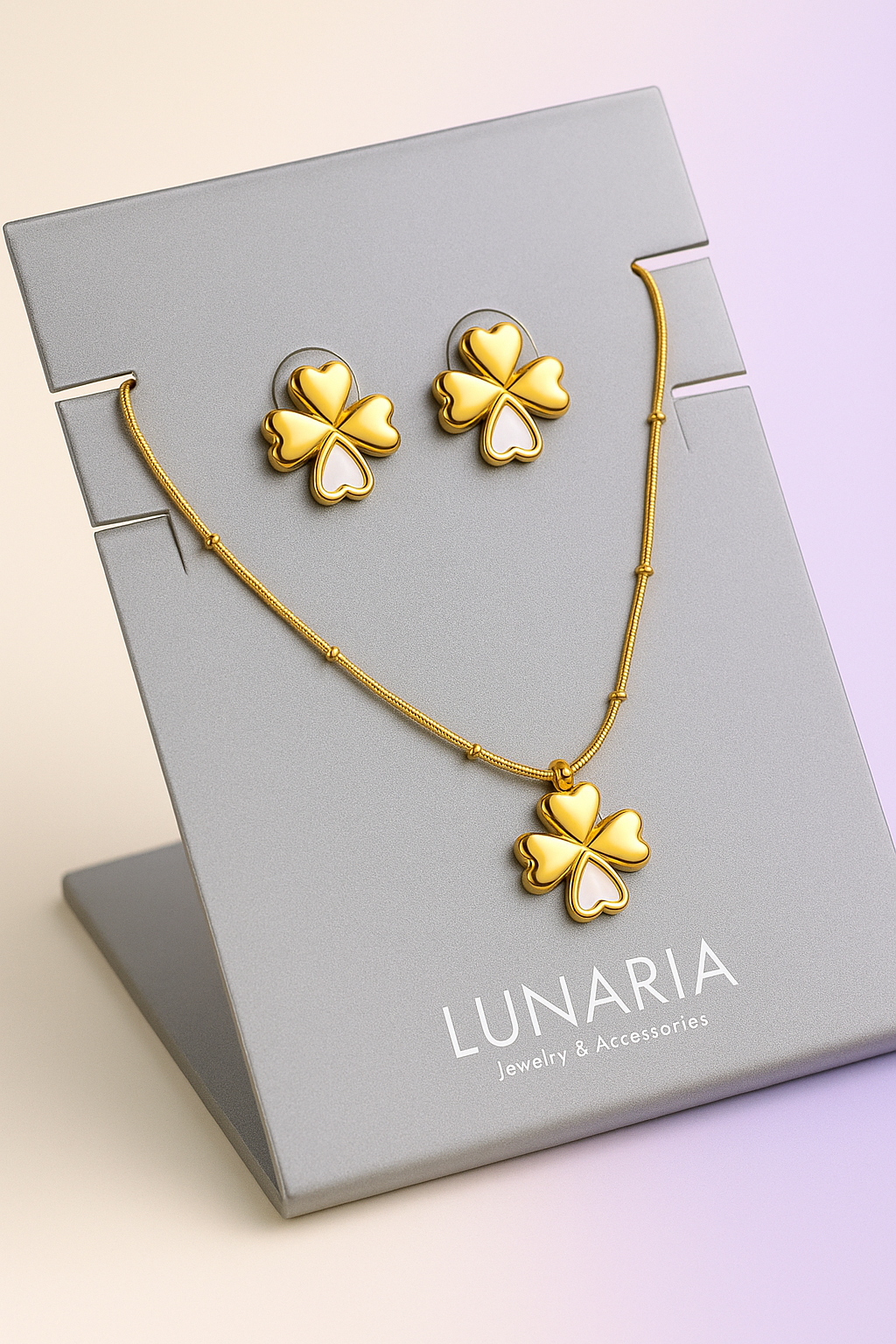 Set de Collar y aretes