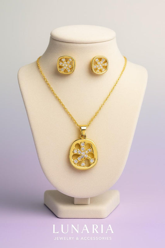 Set de Collar y Aretes