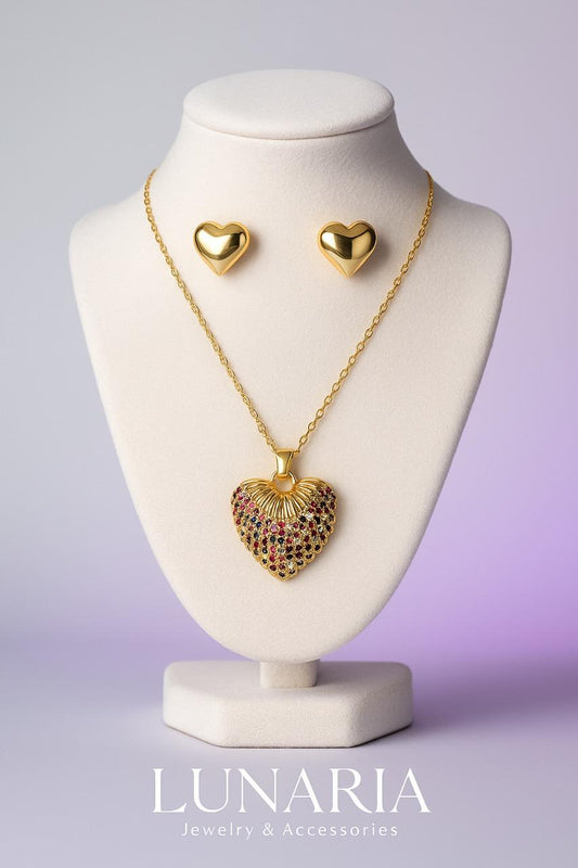 Set de Collar y Aretes