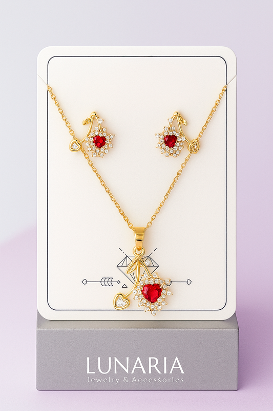 Set de Collar y Aretes