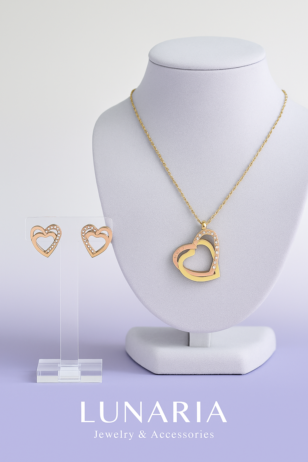 Set de Collar y aretes