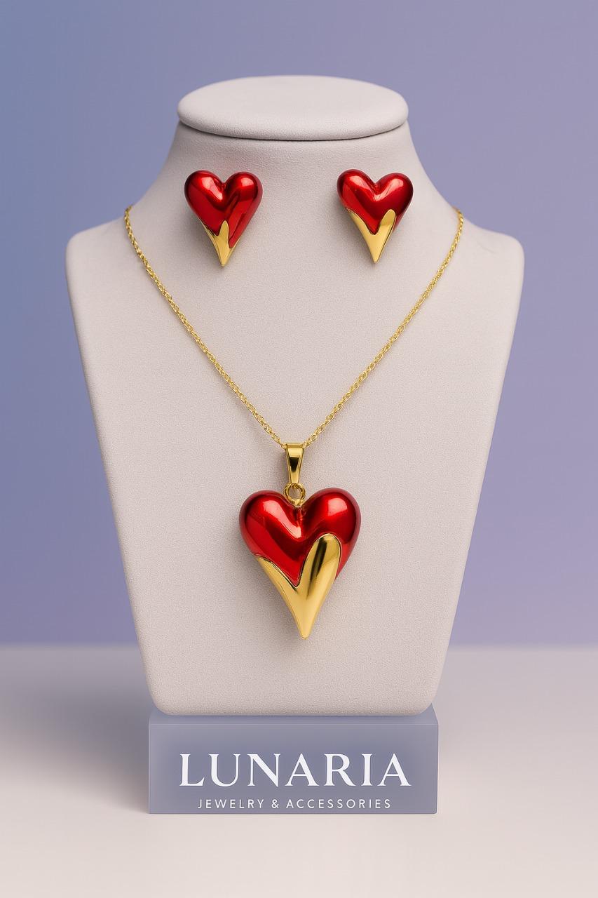 Set de Collar y Aretes