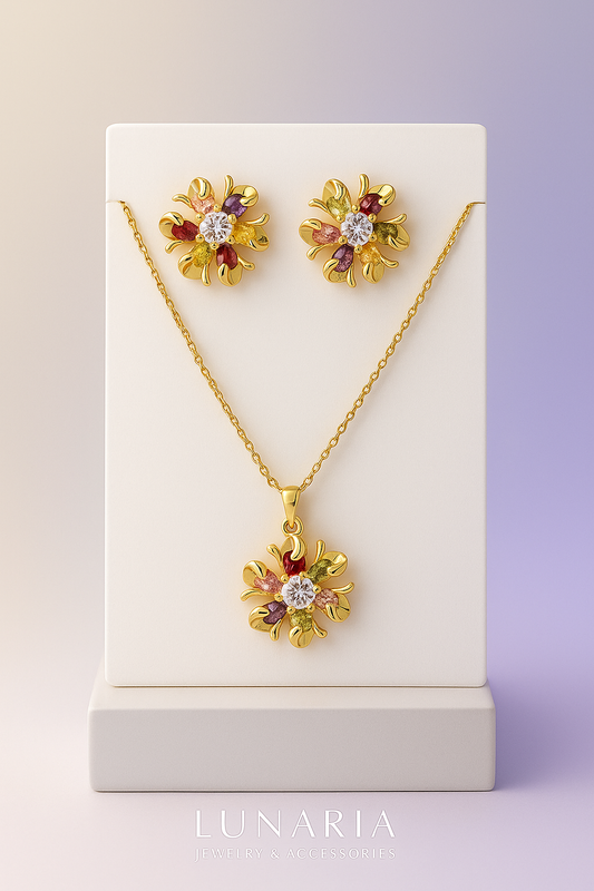 Set de Collar y Aretes