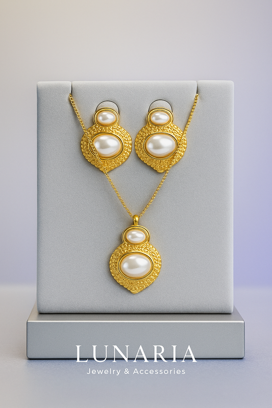 Set de Collar y aretes