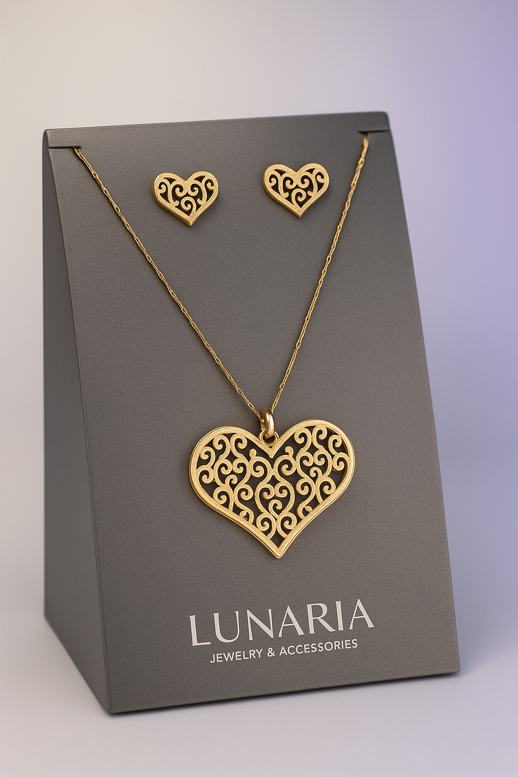 Set de Collar y aretes