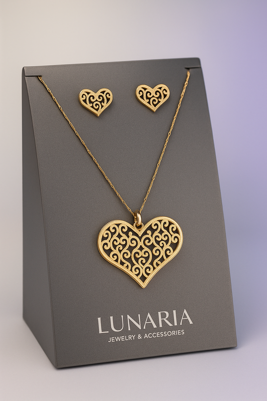 Set de Collar y aretes