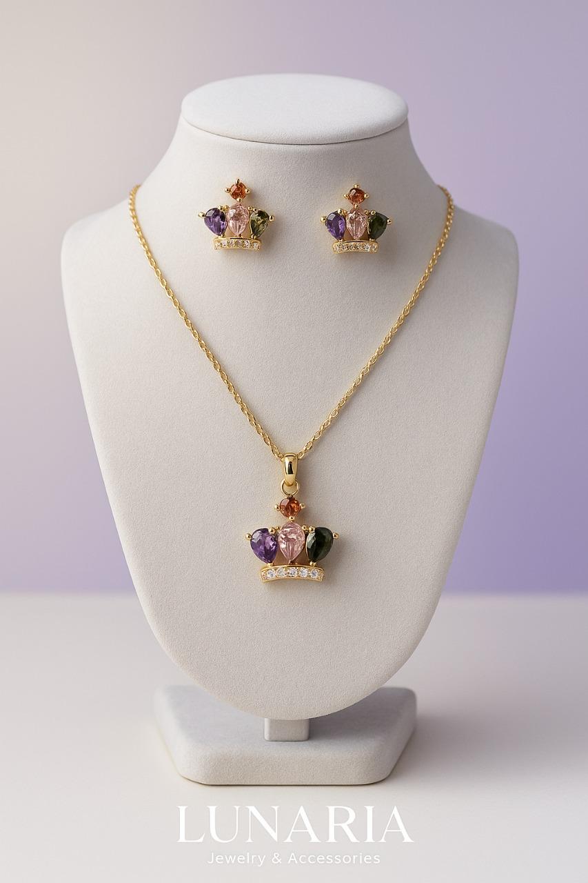 Set de Collar y Aretes