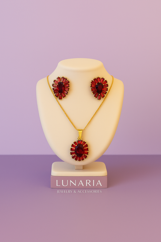 Set de Collar y Aretes