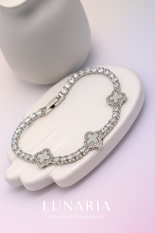 Pulsera Trebol con Circones