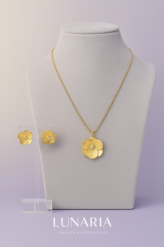 Set de Collar y aretes