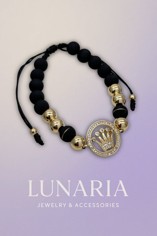 Pulsera Tejida con dije Rolex