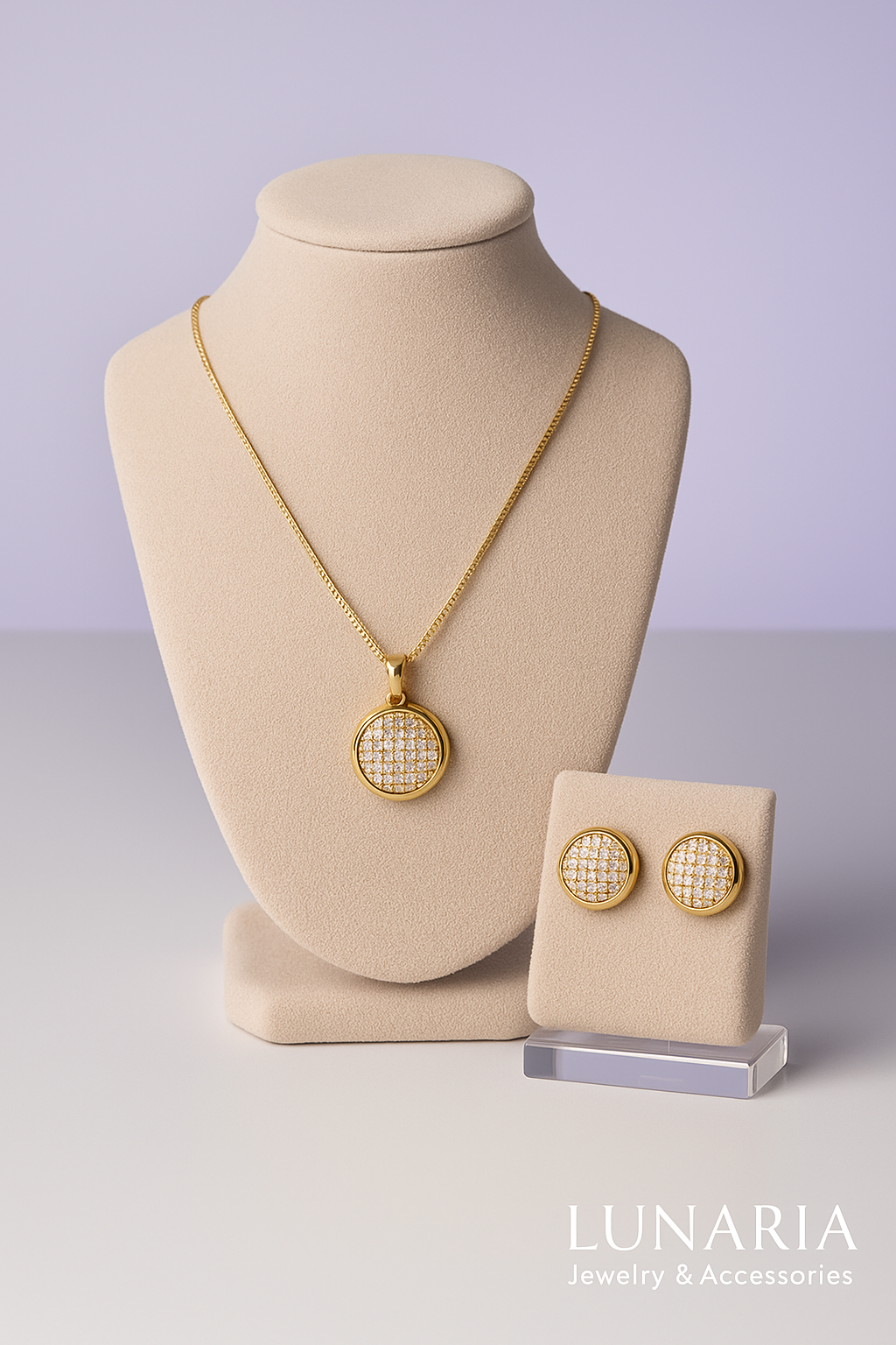 Set de Collar y Aretes