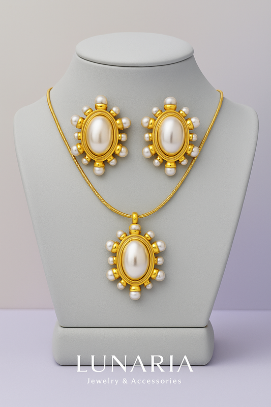 Set de Collar y aretes