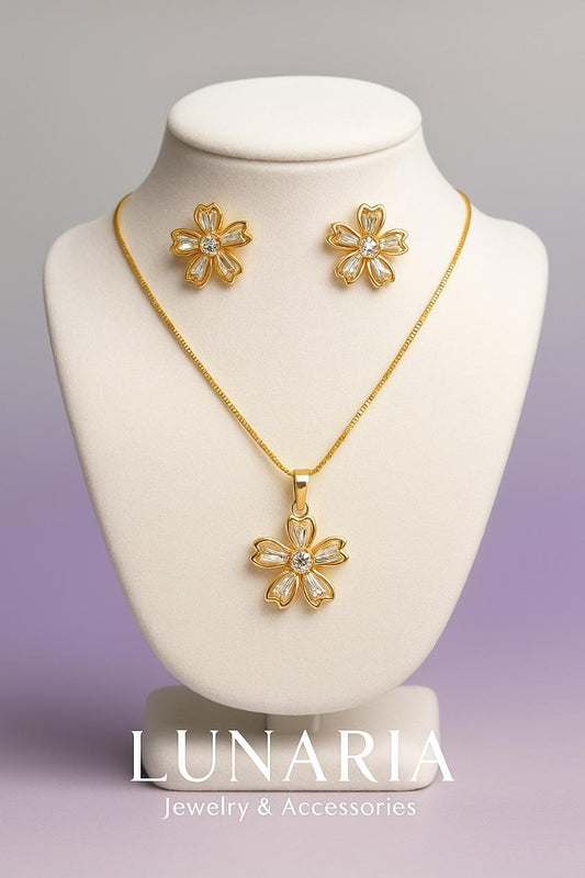 Set de Collar y Aretes