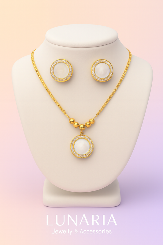 Set de Collar y Aretes