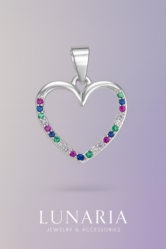 Dije de Corazon con Circones