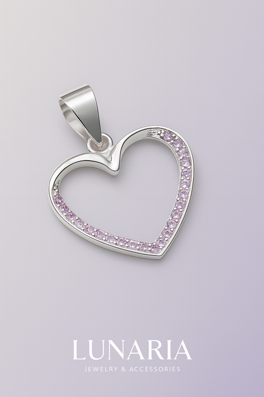 Dije de Corazon Diamantado