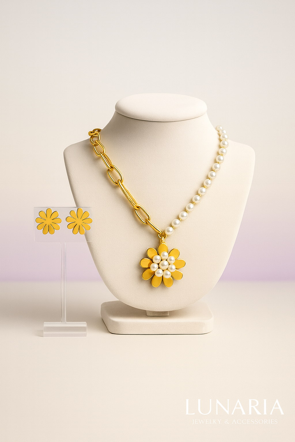 Set de Collar y aretes