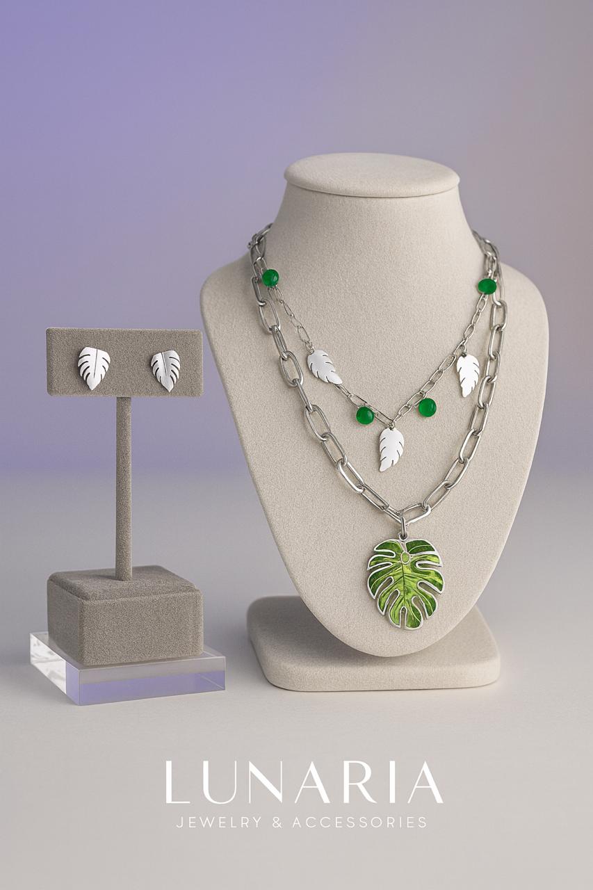 Set de Collar y aretes