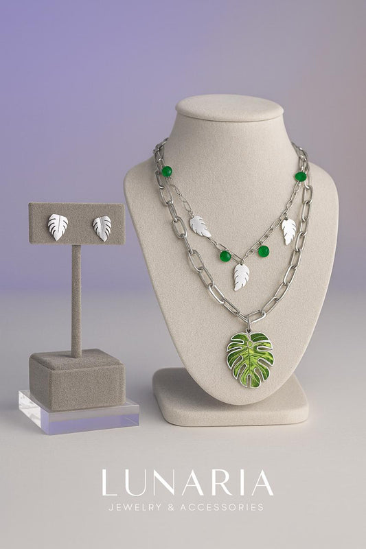 Set de Collar y aretes