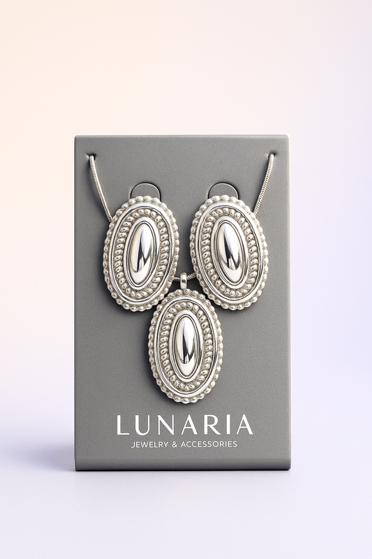 Set de Collar y aretes