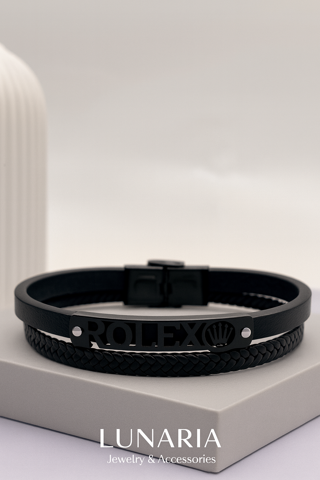 Brazalete Rolex Negro