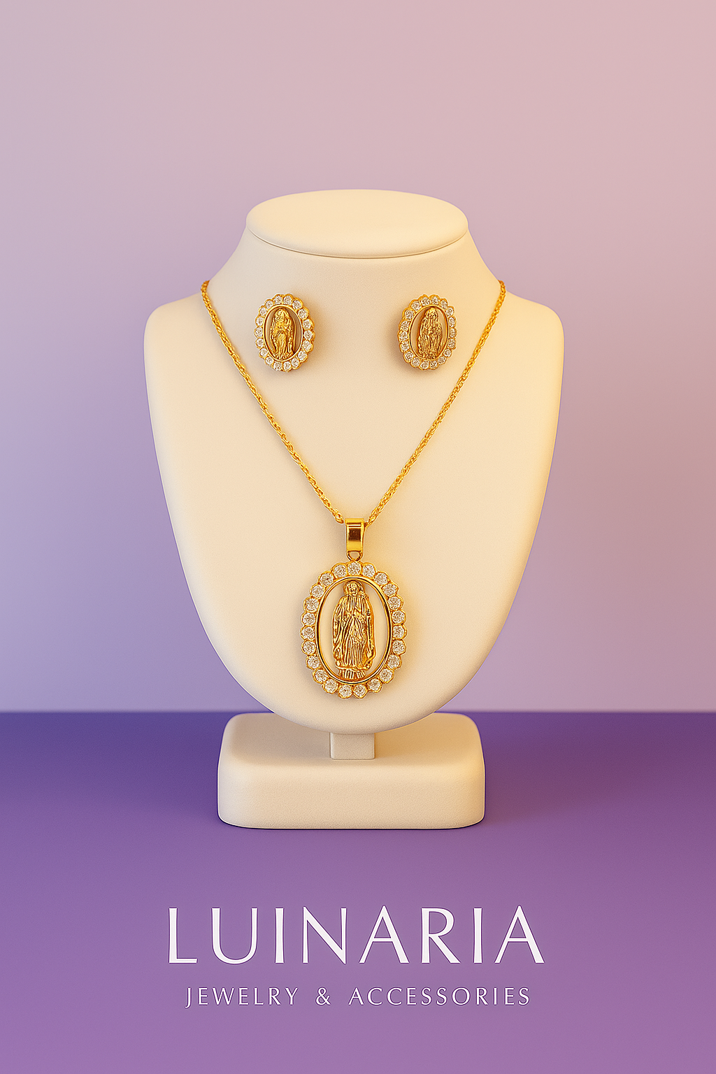 Set de Collar y Aretes