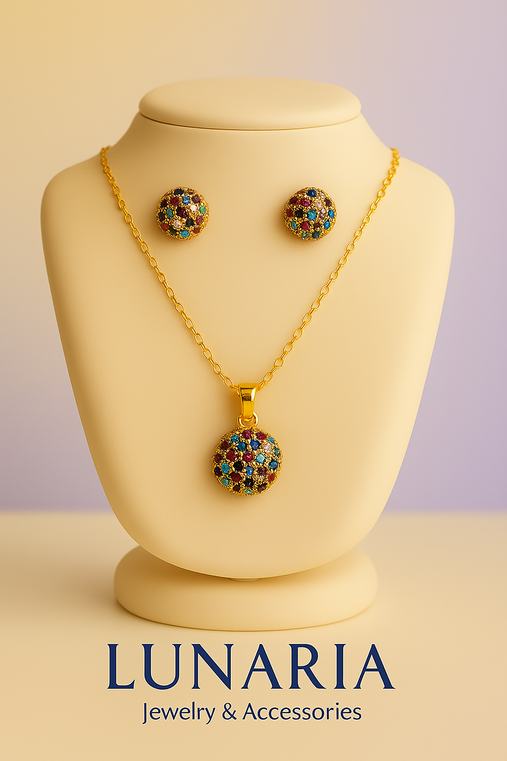 Set de Collar y Aretes