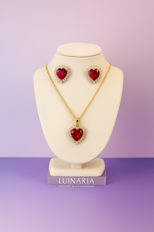 Set de Collar y Aretes