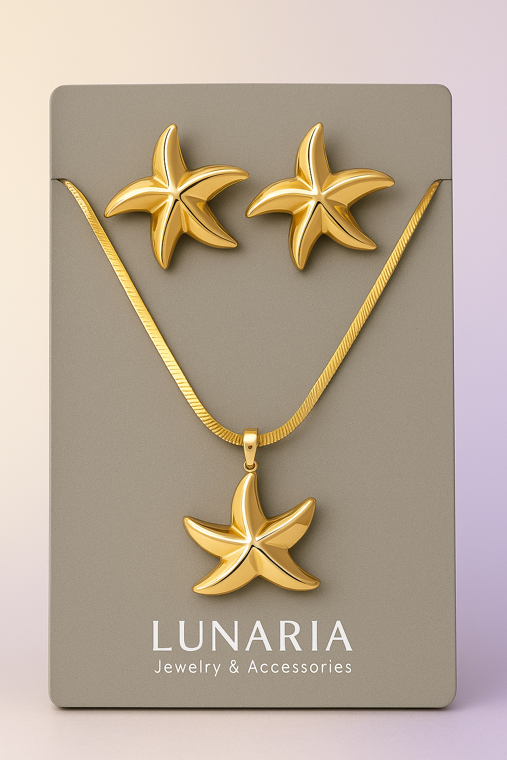 Set de Collar y aretes