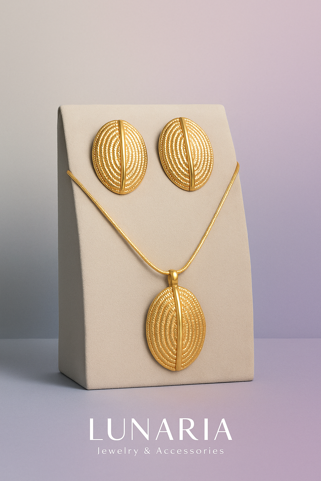 Set de Collar y aretes