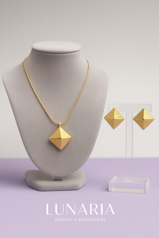 Set de Collar y aretes