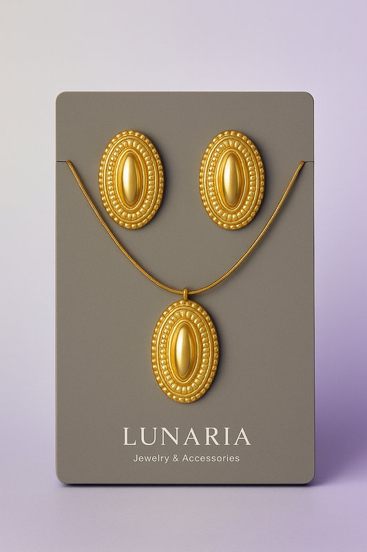 Set de Collar y aretes