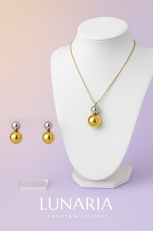 Set de Collar y aretes