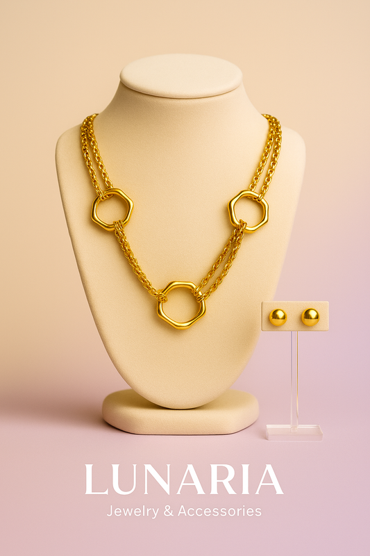 Set de Collar y aretes