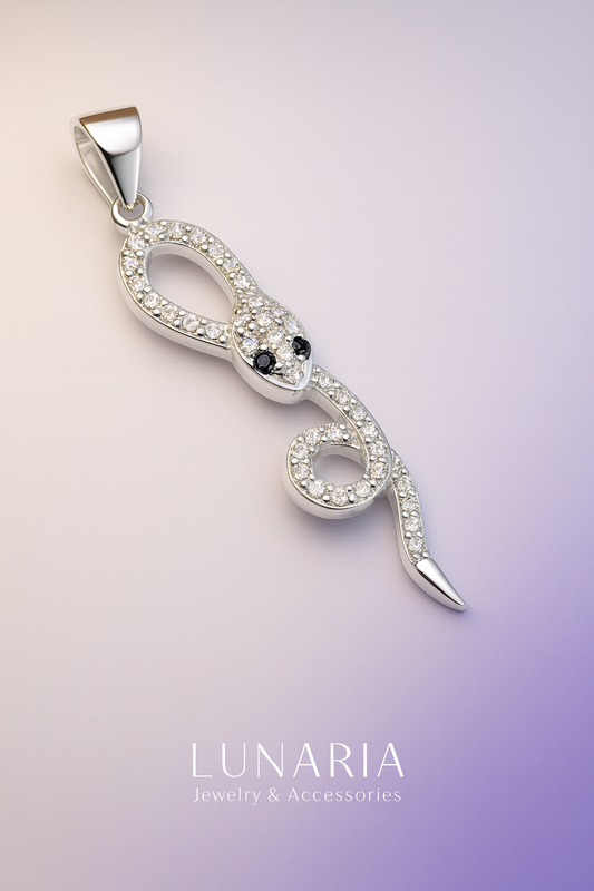 Dije Serpiente Diamantada