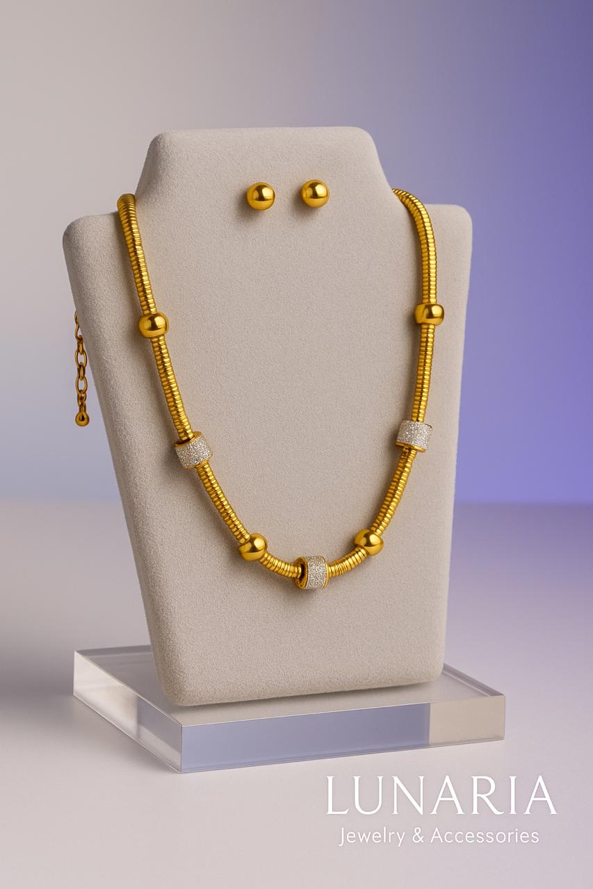 Set de Collar y aretes