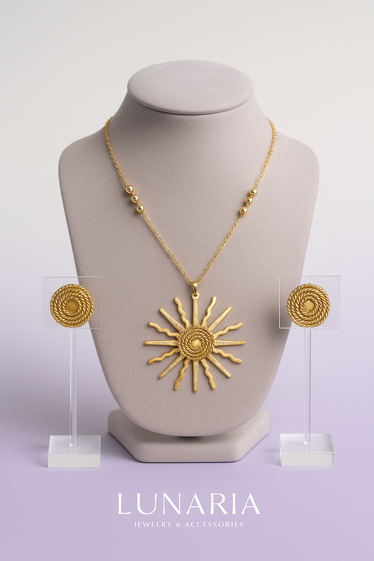 Set de Collar y aretes