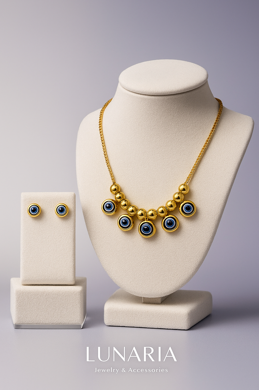 Set de Collar y aretes