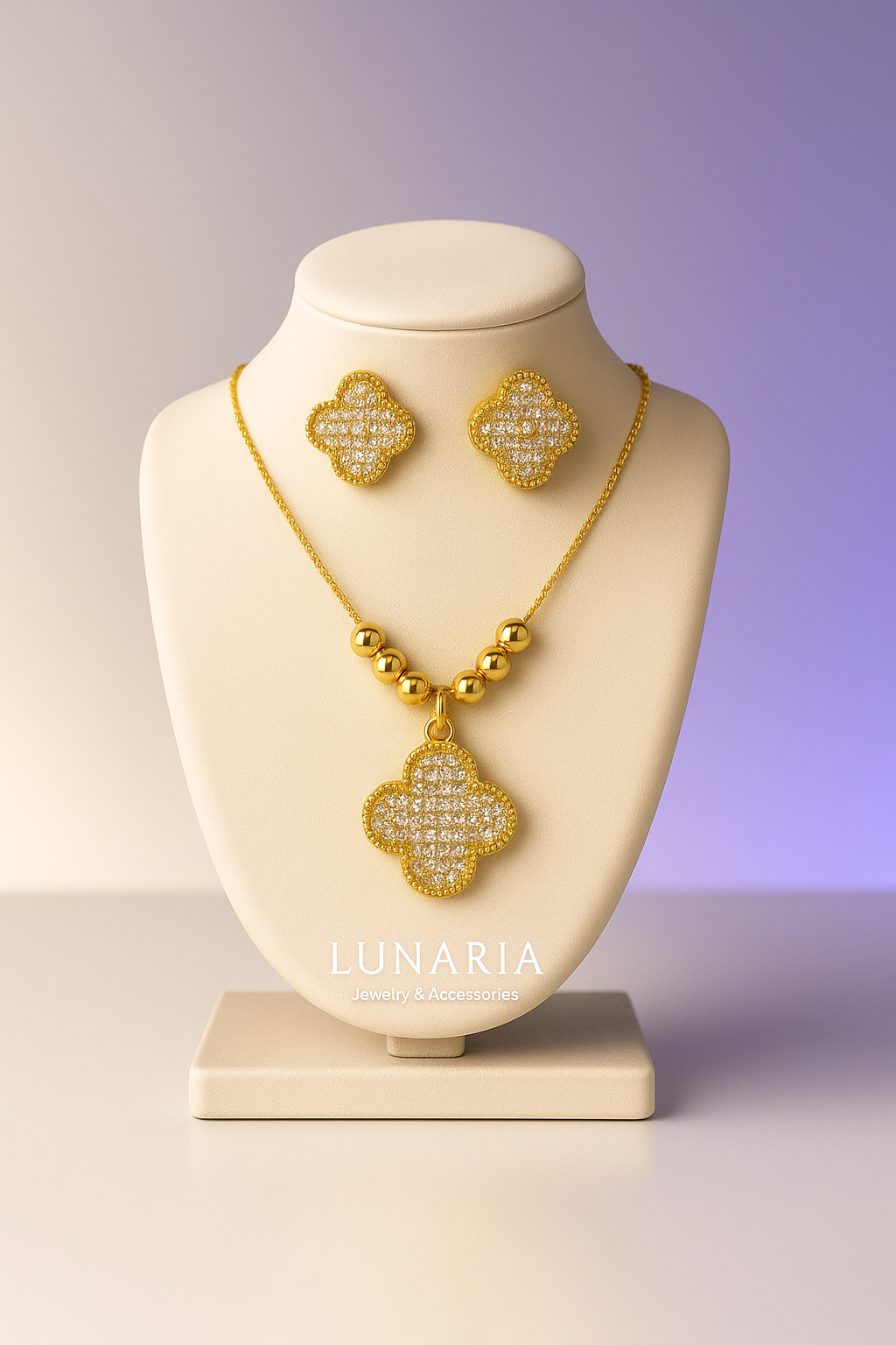 Set de Collar y Aretes