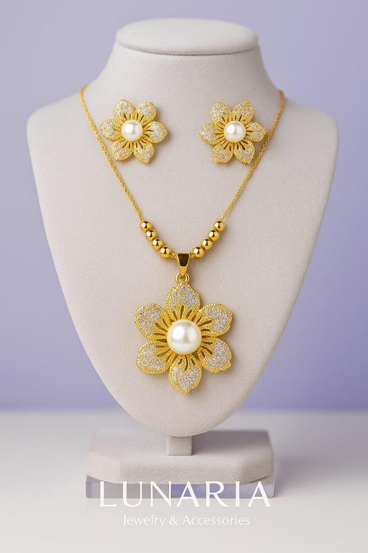 Set de Collar y Aretes