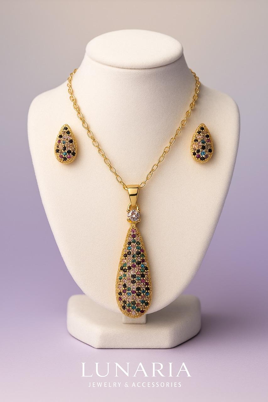 Set de Collar y Aretes