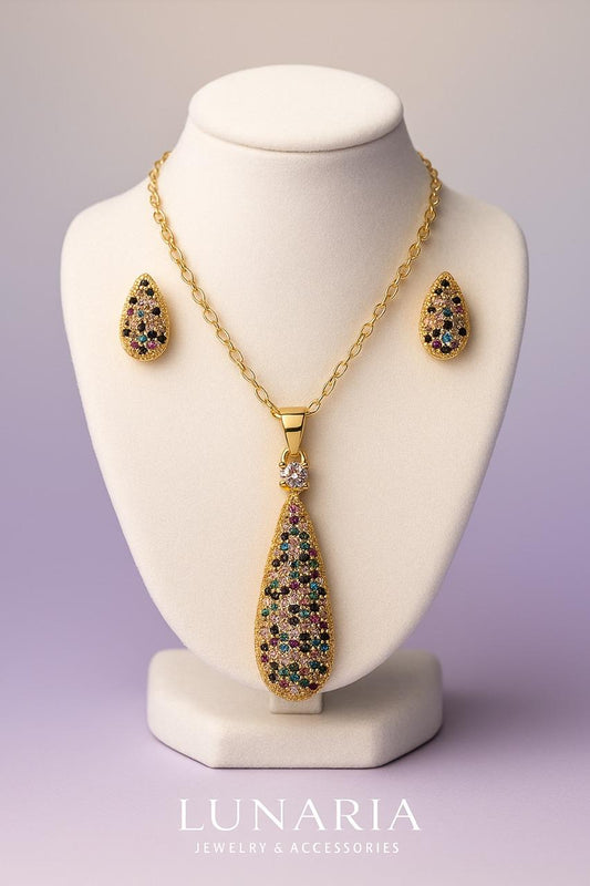 Set de Collar y Aretes