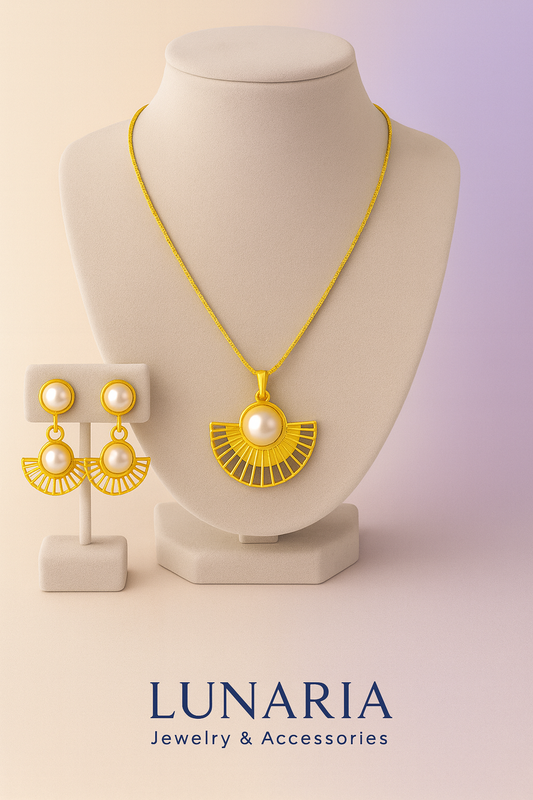 Set de Collar y aretes