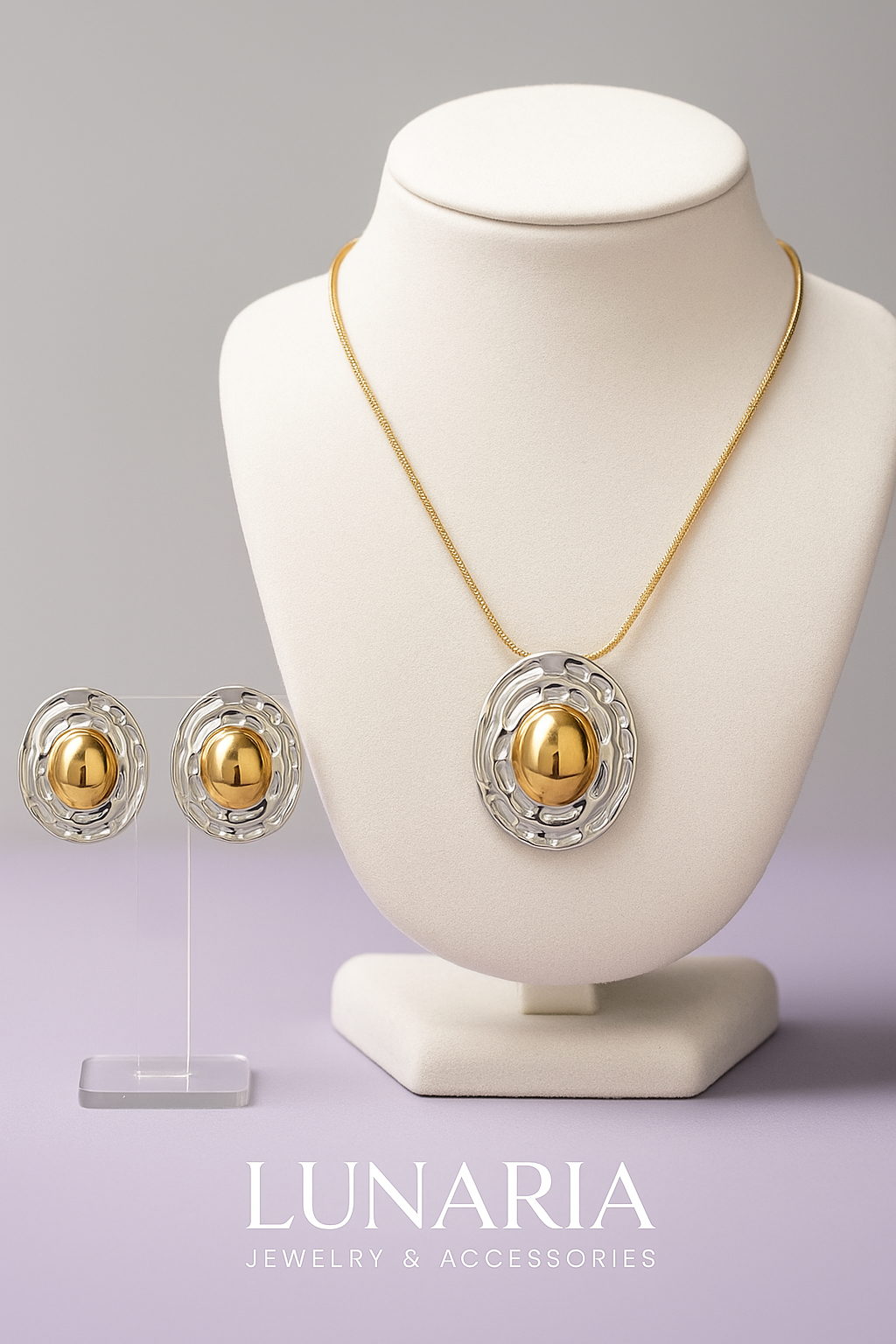 Set de Collar y aretes