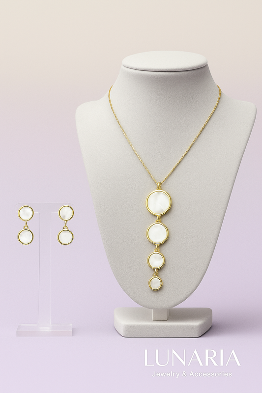 Set de Collar y aretes